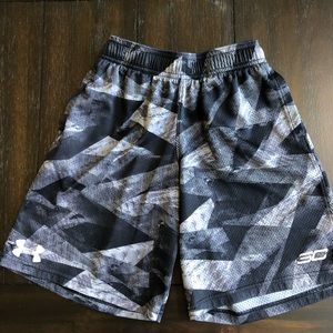 Youth boys Stephen Curry shorts